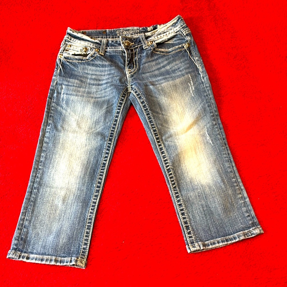 Miss Me crop jeans. Size 28